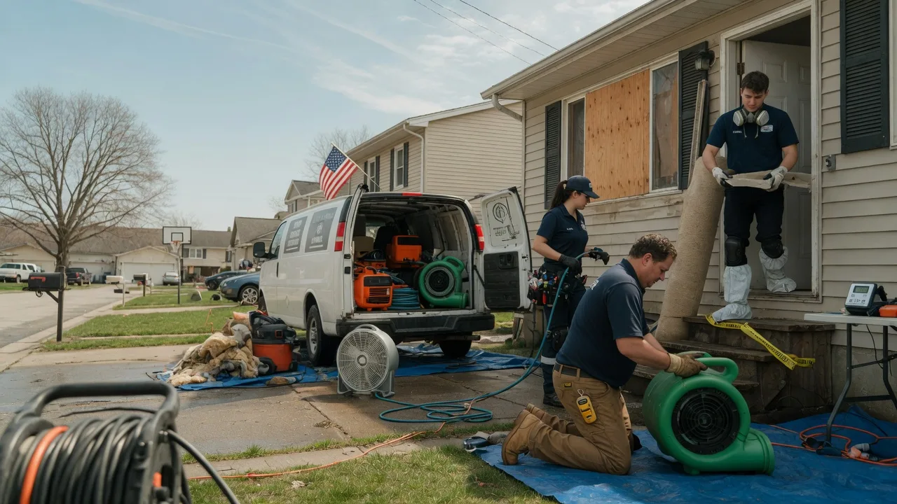 Water Damage Restoration in Grove City, PA near me